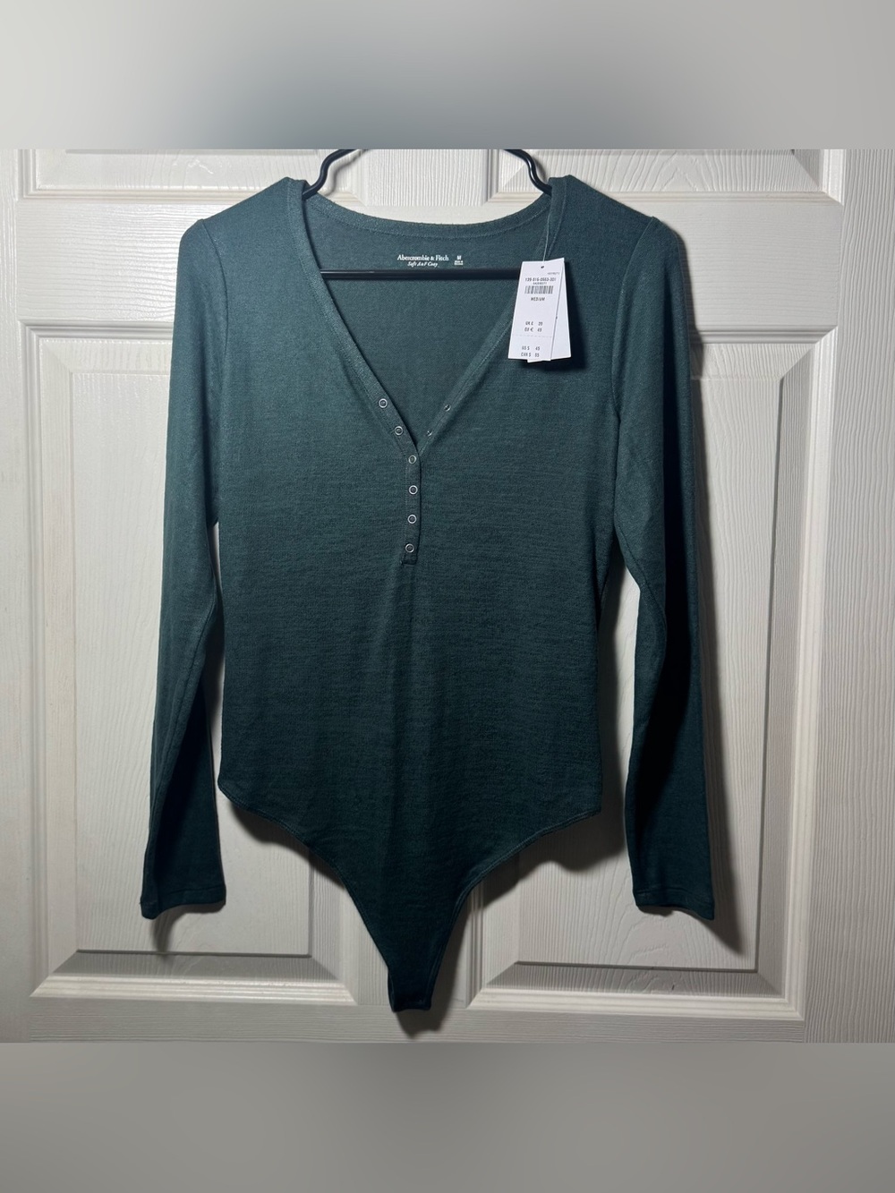 Women’s Abercrombie & Fitch Dark Green Bodysuit M
